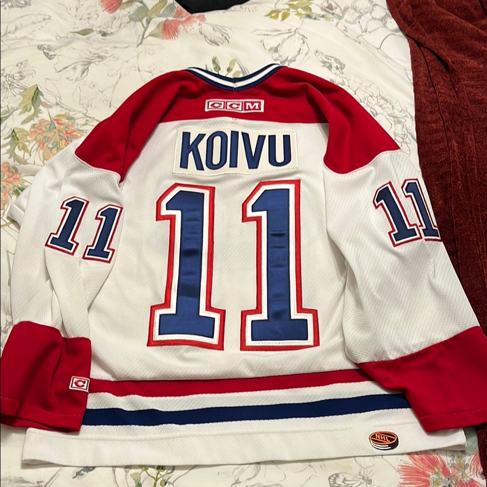 Vintage Montreal Canadiens Koivu Jersey